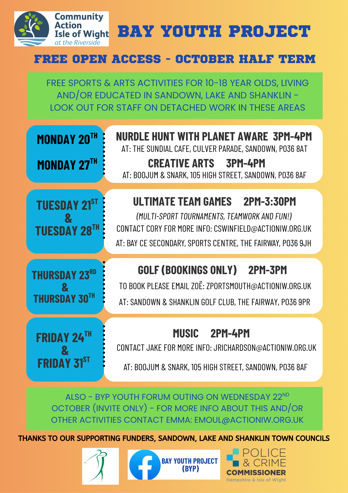 v1 - October Half Term 2025