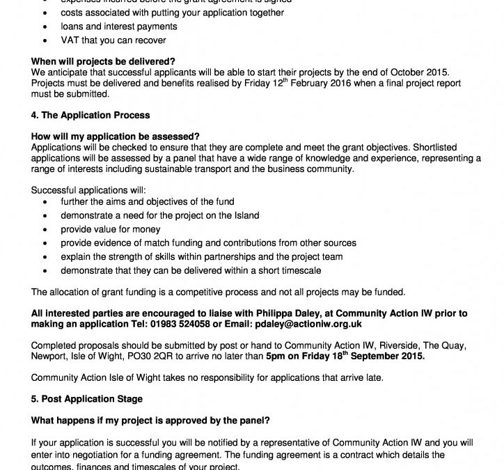 LSTF grant money available to Island employers
